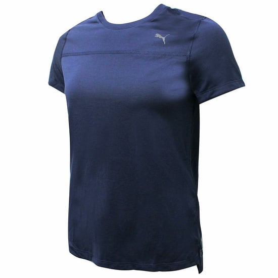 Puma marineblauw T-shirt voor dames - Image 1