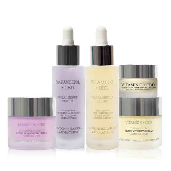Bakuchiol Serum, Vitamine C Serum, Vitamine C dagcrème, Bakuchiol Nachtcrème, Vitamine C oog - Image 1