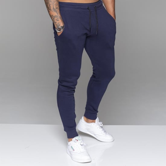 MYT heren slim fit joggingbroek marineblauw - Image 5