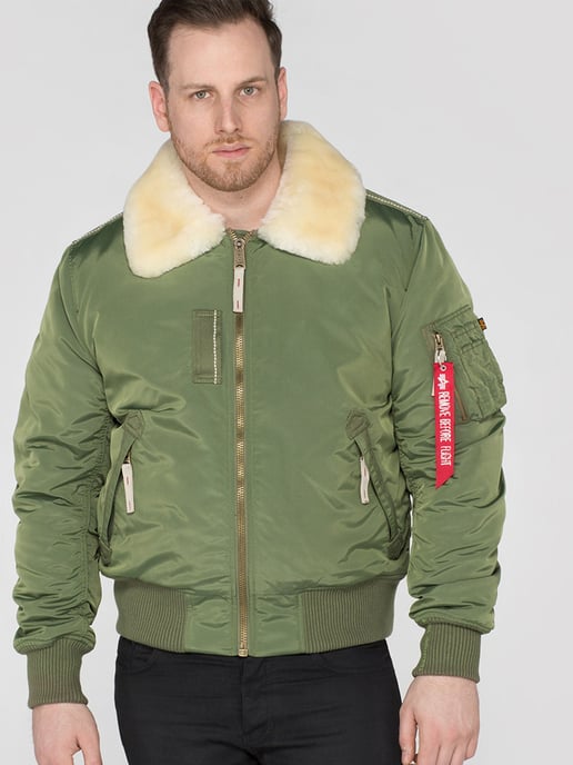 Alpha Industries Heren Injector III Vliegtuigjack in Saliegroen - Image 4
