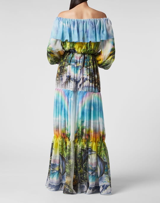 Lange Jurk Hawaii - Image 3