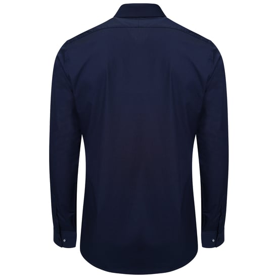 Harry Brown Theo Navy Cotton Shirt