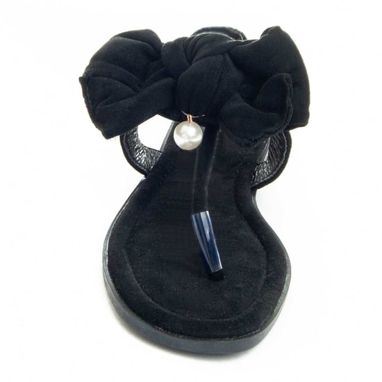 Montevita Platte Sandalen Flipp4 In Zwart - Image 4