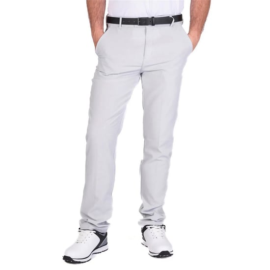 Island Green Heren Tour Stretch Tapered Leg Golfbroek (Lichtgrijs) - Image 3