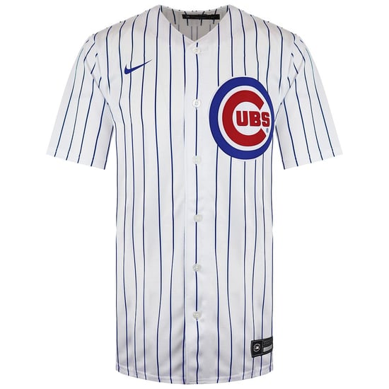 Nike MLB Chicago Cubs Officiële Replica Heren Witte Thuisshirt - Image 1