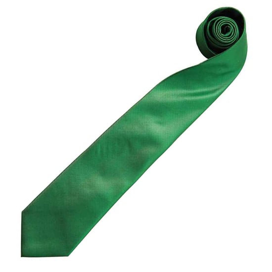 Premier Heren 'Kleuren' Effen Fashion / Zaken Stropdas (Emerald) - Image 2