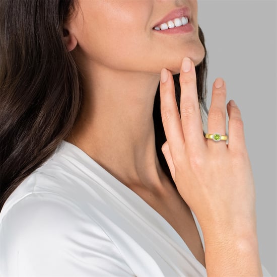 Khushi Female Sterling Silver Ring