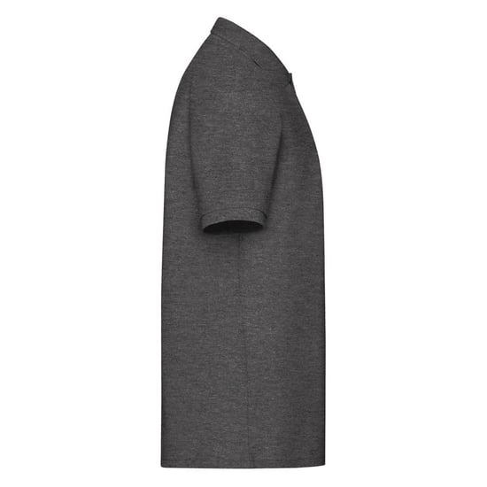 Fruit Of The Loom Heren 65/35 Pique Poloshirt Korte Mouwen (Donker Heather) - Image 3