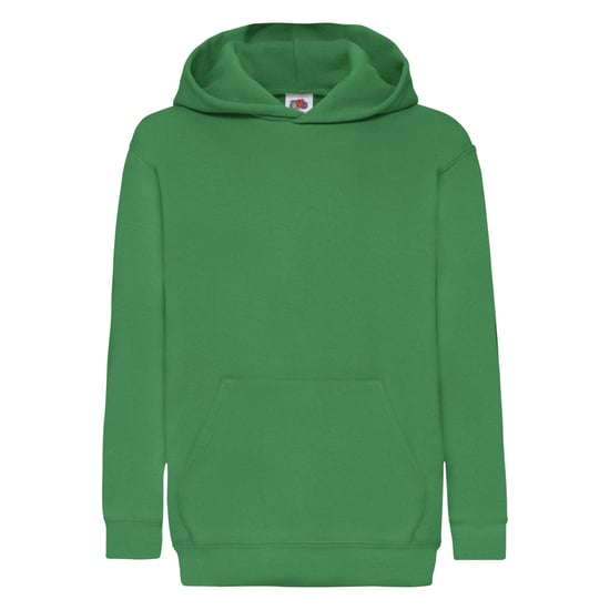 Fruit of the Loom Kinderen/Kinderen Classic Hooded Sweatshirt (Kelly Groen) - Image 1