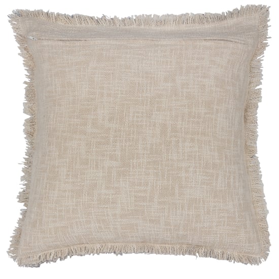 Paoletti Durelle Damask Fringed Cushion Cover