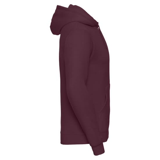 Russell Effen Heren Hoodie (Bourgondië) - Image 3