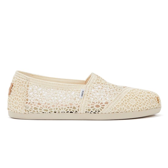 Toms Apargata Crochet Natural Espadrilles Dames Sandaal Beige - Image 4