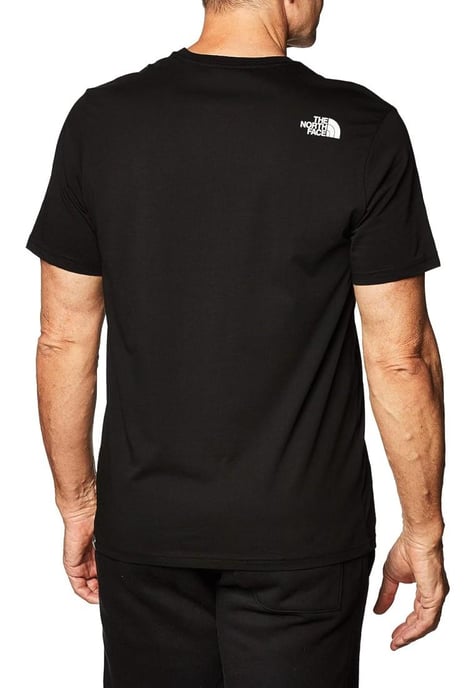 The North Face M Standaard SS T-shirt in Zwart - Image 2