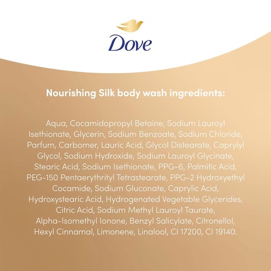 Dove Advanced Care Body Wash Nourishing Silk 24H Renewing Micromoisture, 4x225ml