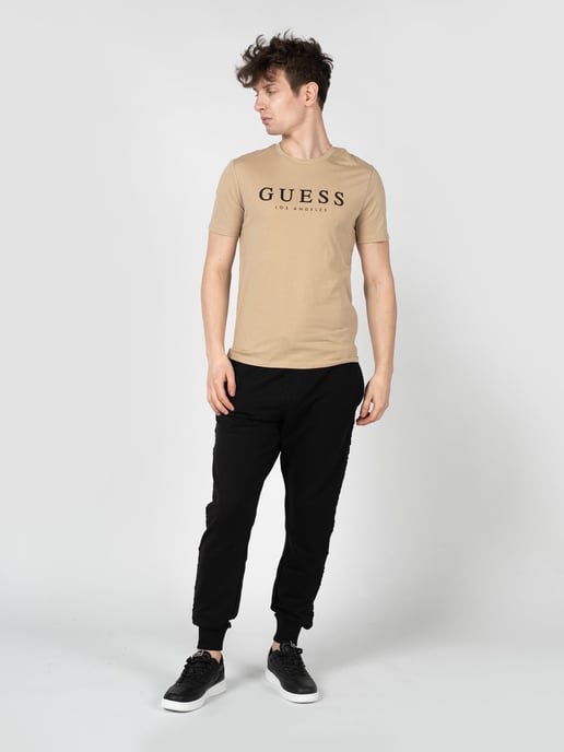 Guess T-Shirt Leo Mannen beige - Image 2