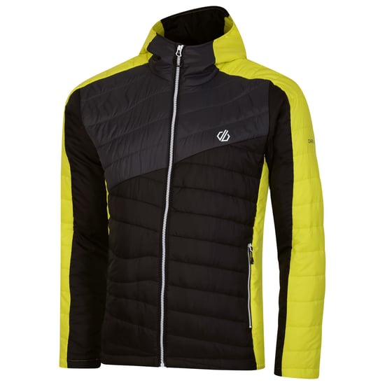 Dare 2B Mens Touring Padded Jacket (Neon Spring/Dark Storm)