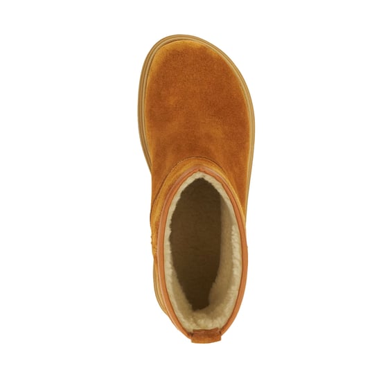 Dune Dames Podsey - Faux Schapenvacht Gevoerde Plateau Aankoopboots - Image 4
