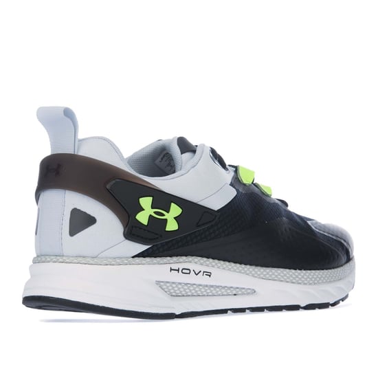 Men's Under Armour UA HOVR MVMNT Sportstyle Running Shoes in Black Grey