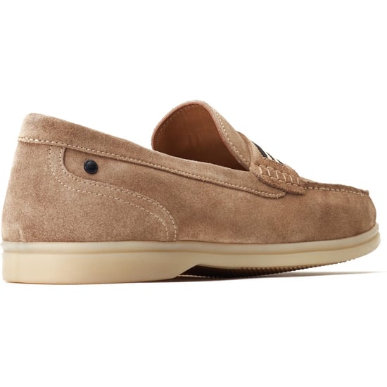 Base London Drum Leren Heren Sand Loafers - Image 2