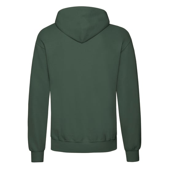 Fruit Of The Loom Unisex Volwassenen Klassiek Sweatshirt met capuchon (Fles groen) - Image 2