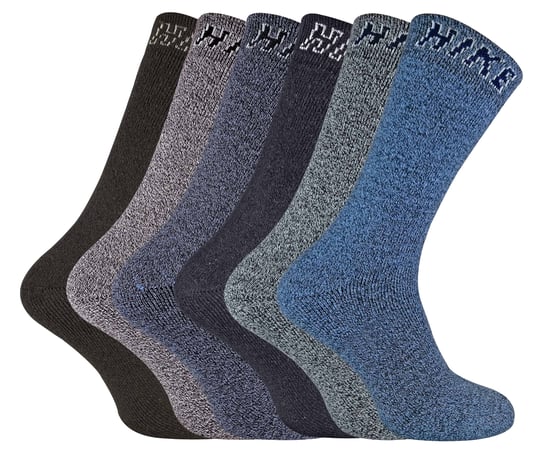 Set van 6 ademende katoenen wandelsokken voor heren - Pack 1 - Image 1