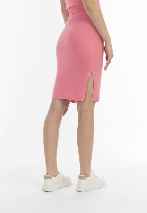 Mymo Gebreide midi-rok Dames roze - Image 4