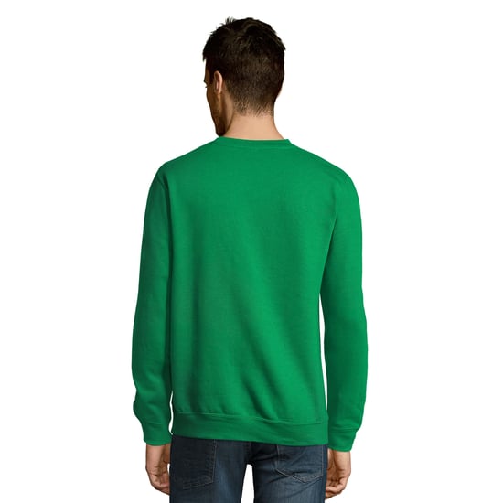 SOLS Uniseks Adult New Supreme Sweatshirt (Kelly Groen) - Image 2