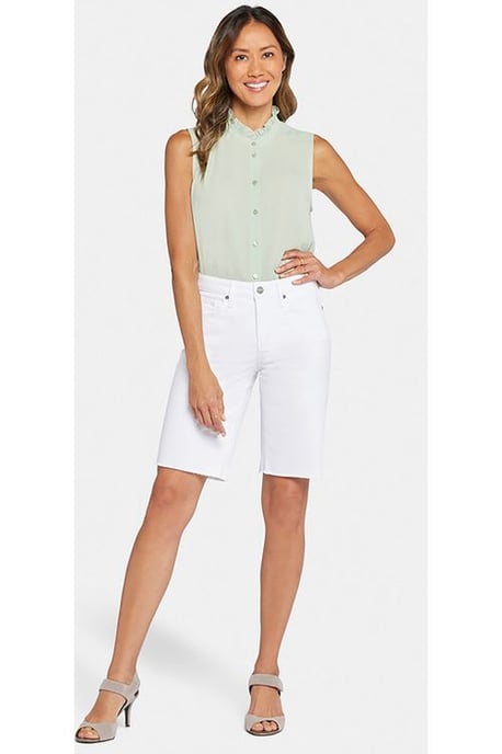 Boyfriend Short White Premium Denim
