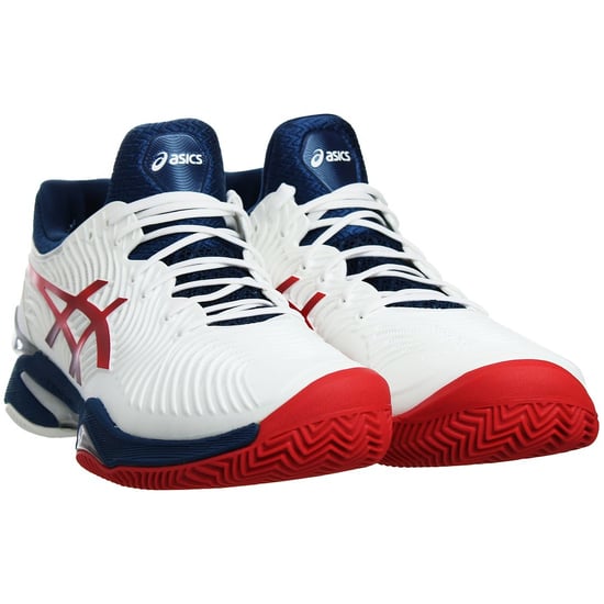 Asics Court FF 2 Clay Tennis Heren Witte Sneakers - Image 2