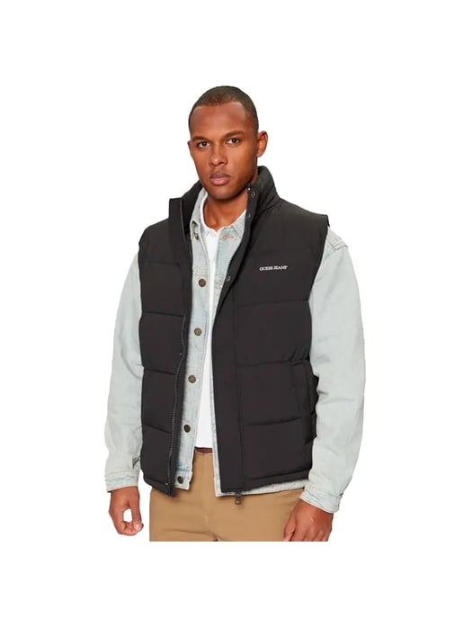 Mouwloos gewatteerd herenjack Reg G van Guess - Image 1