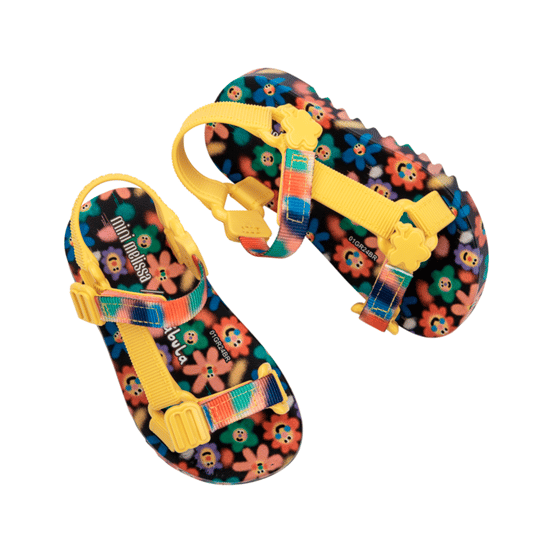 Playtime x Fabula Yellow/Black Sandals - Image 3