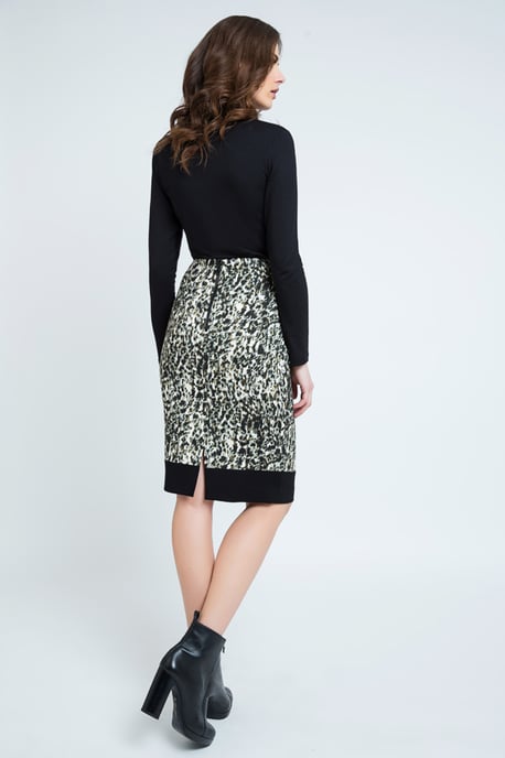 Animal Print Skirt