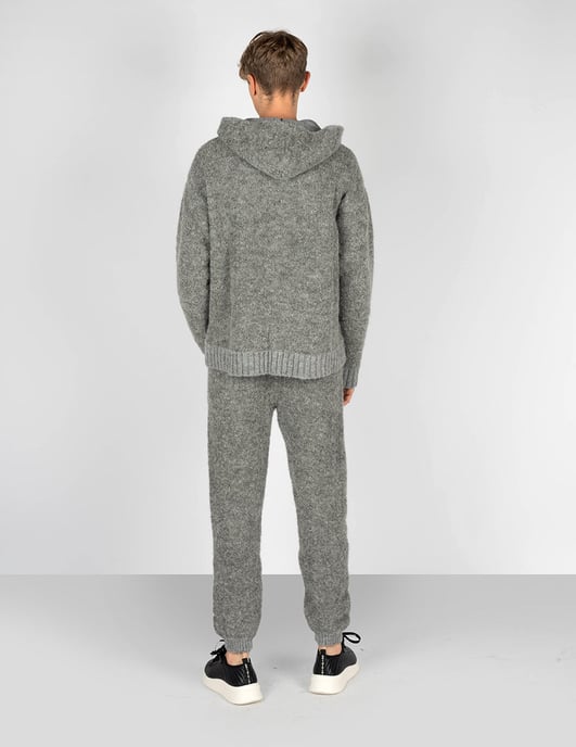 Takeshy Kurosawa Trousers Boucle Men's Grey