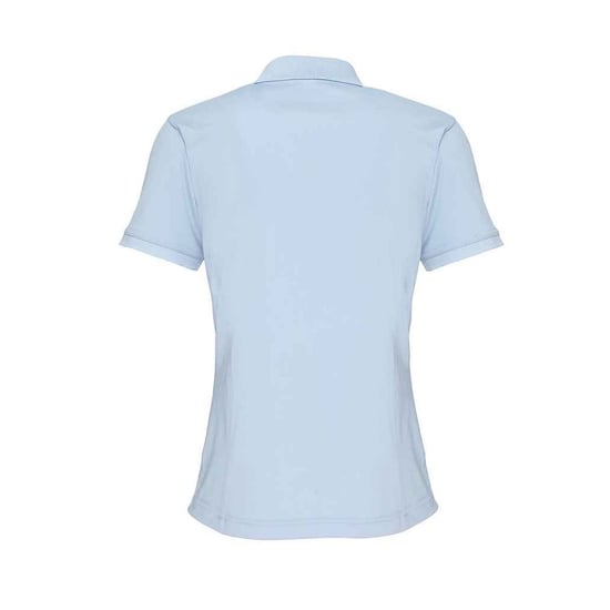 Premier Dames/Dames Coolchecker Piqué Poloshirt (Lichtblauw) - Image 2