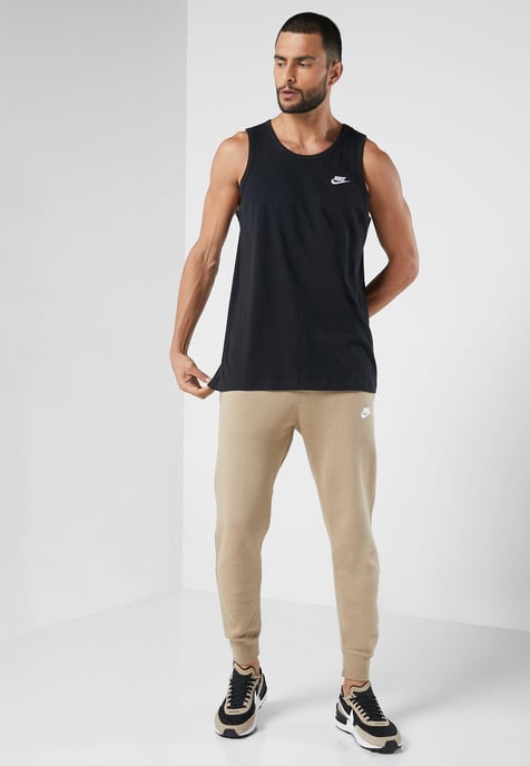 Nike Atletische Gym Casual Vest-tanktop voor heren in zwart - Image 4