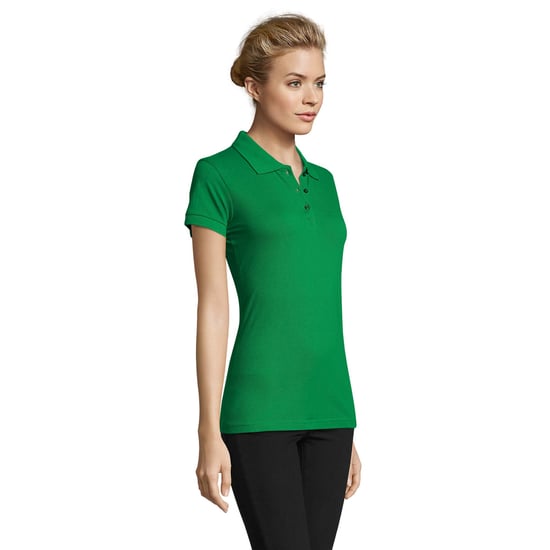 SOLS Dames/Dames Perfect Poloshirt (Kelly Groen) - Image 3