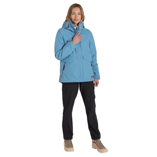 Craghoppers Dames/Dames Sally CO2 Renu waterdichte jas (Licht Denim) - Image 3