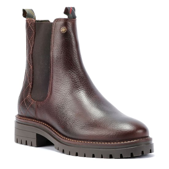 Barbour Evie Leder Dames Bruin Laarzen - Image 2