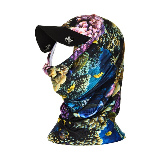 Multifunctional tubular Seabed with visor 64600 unisex
