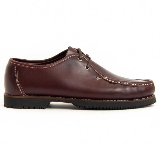 Purapiel Boat Shoes Puranautic3 In Burgundy