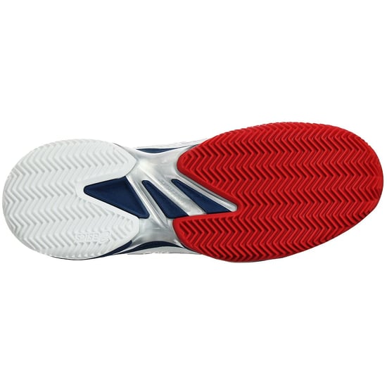 Asics Court FF 2 Clay Tennis Heren Witte Sneakers - Image 5