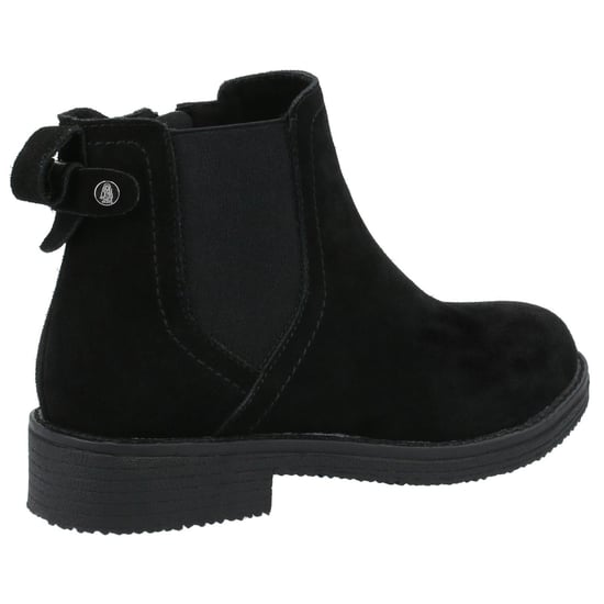Hush Puppies Maddy Wijd Zwart Suède Dameslaarzen - Image 2