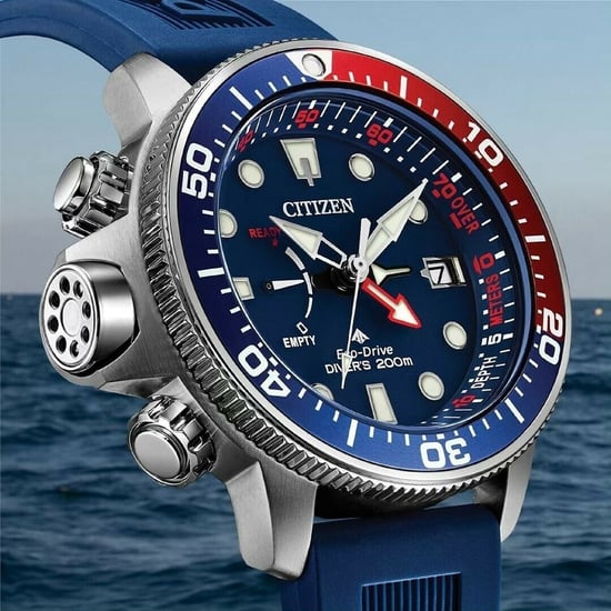 Citizen Promaster Marine Heren Blauwe Horloge BN2038-01L - Image 3