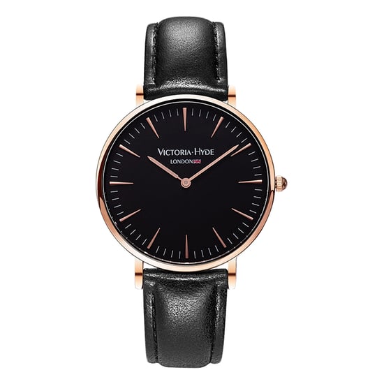 VICTORIA HYDE Horloge Metropolitan Modern, zwart roségoud VH3004Ugm - Image 1