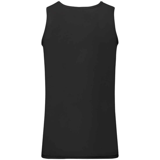 Fruit of the Loom Heren sportvest top (Zwart) - Image 2