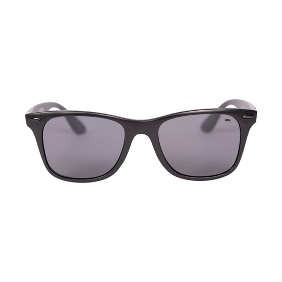 Trespass Unisex Adult Matter Logo Etched Sunglasses (Matt Black)