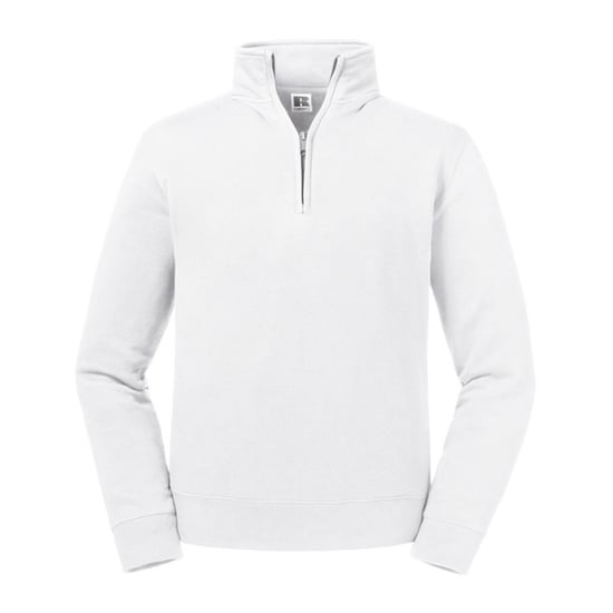 Russell Heren Authentieke Kwartier Ritssweatshirt (Wit) - Image 1