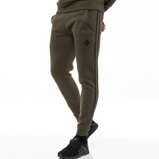 Heren Khaki trainingspak Joggers| Enzo Designer Menswear - Image 3