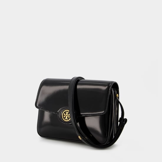Robinson Hobo Bag - Tory Burch - Black - Leather