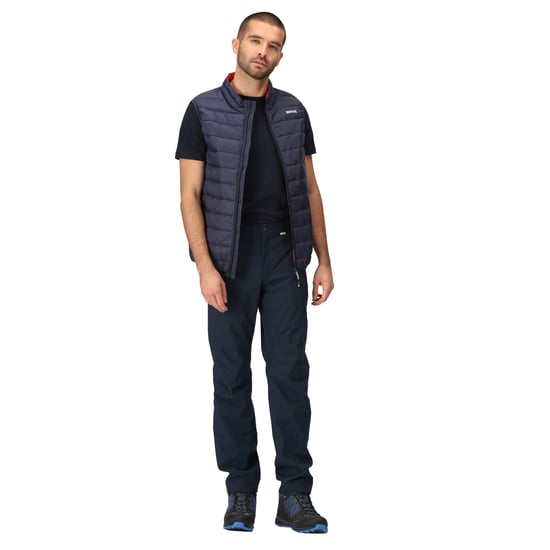 Regatta Mens Marizion Quilted Gilet (Navy/Danger Red)